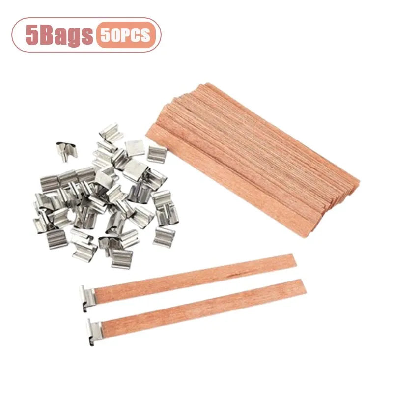 Natural Wooden Candle Wicks
