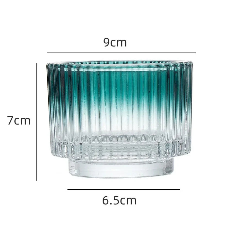 Glass Tealight & Votive Candle Holders