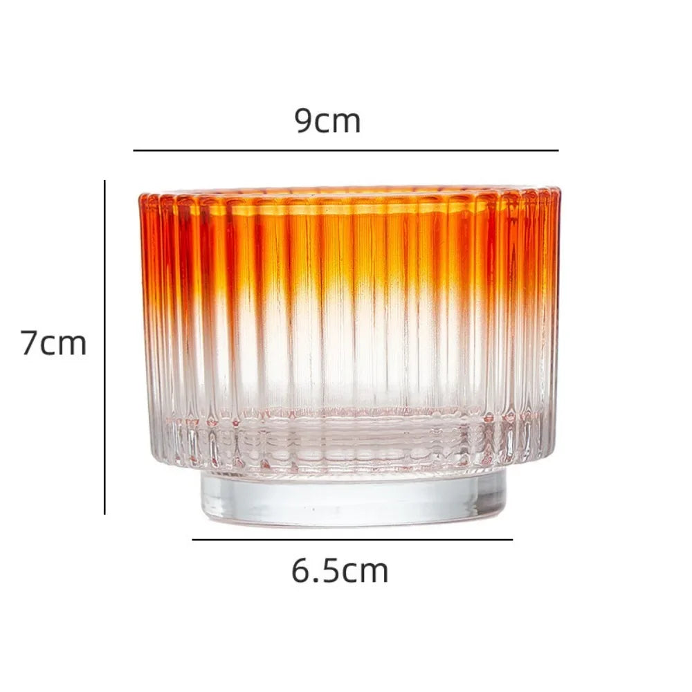 Glass Tealight & Votive Candle Holders