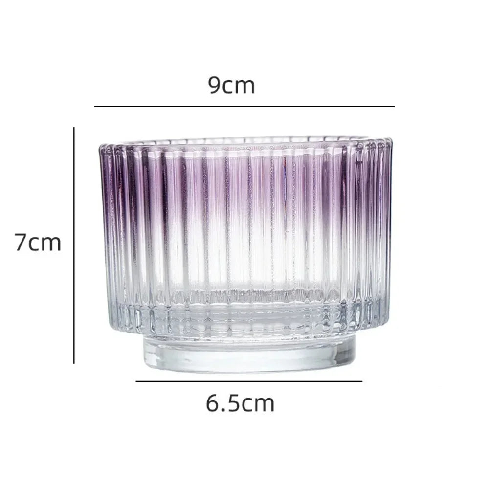 Glass Tealight & Votive Candle Holders