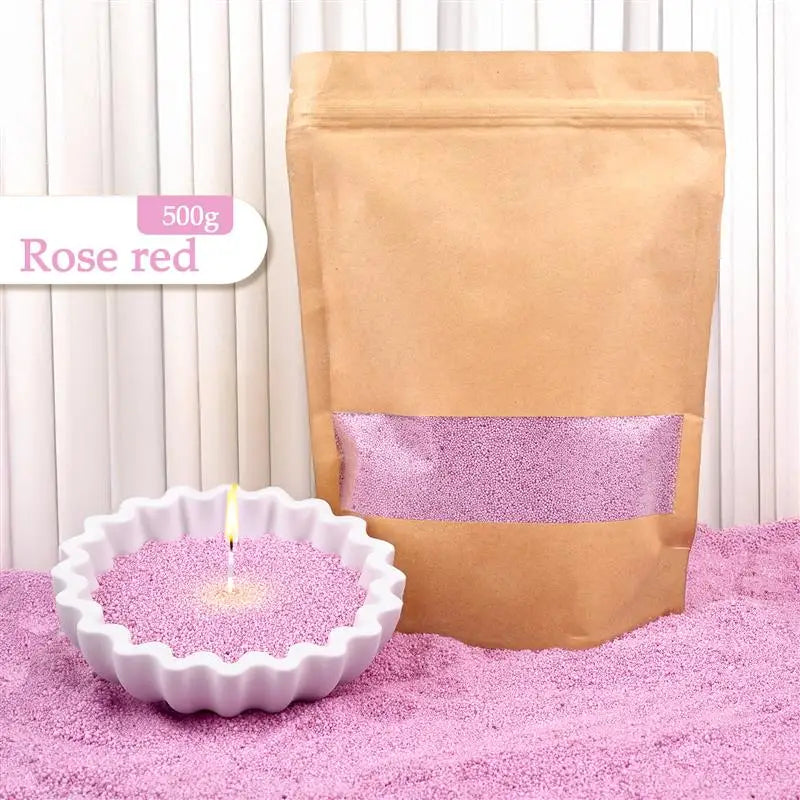 Colourful Granular Wax