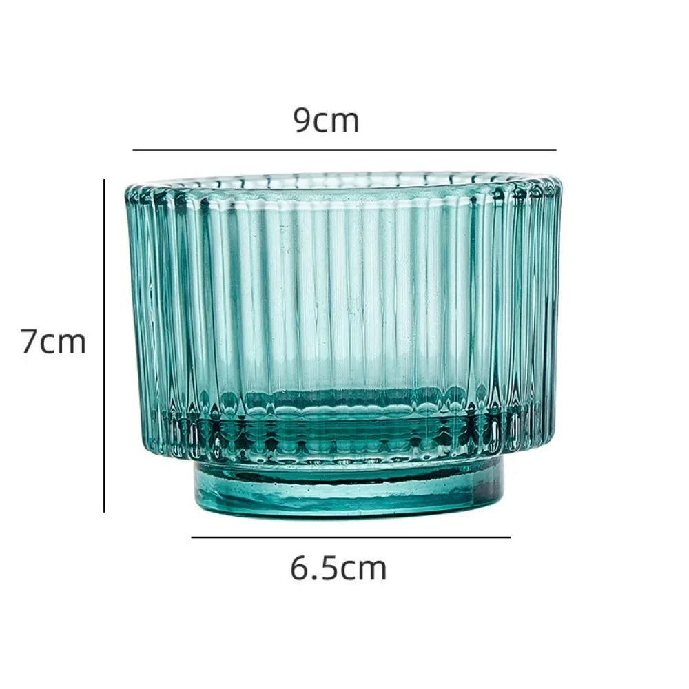 Glass Tealight & Votive Candle Holders