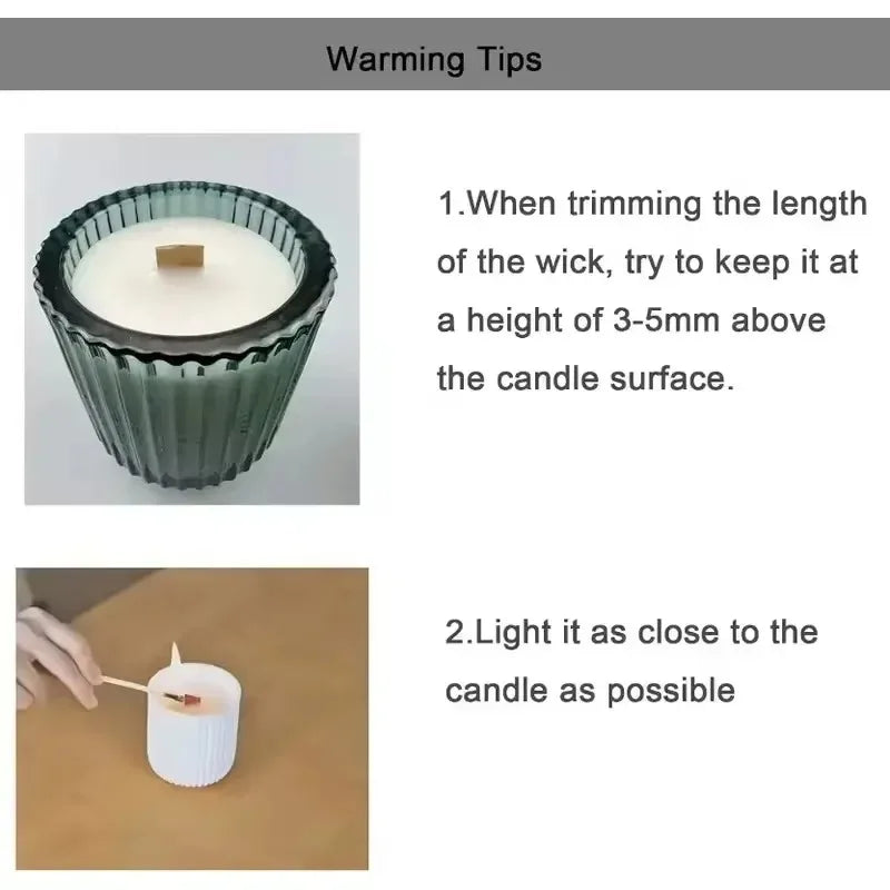 Natural Wooden Candle Wicks